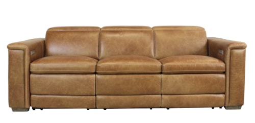 Leather Power Motion Sofa