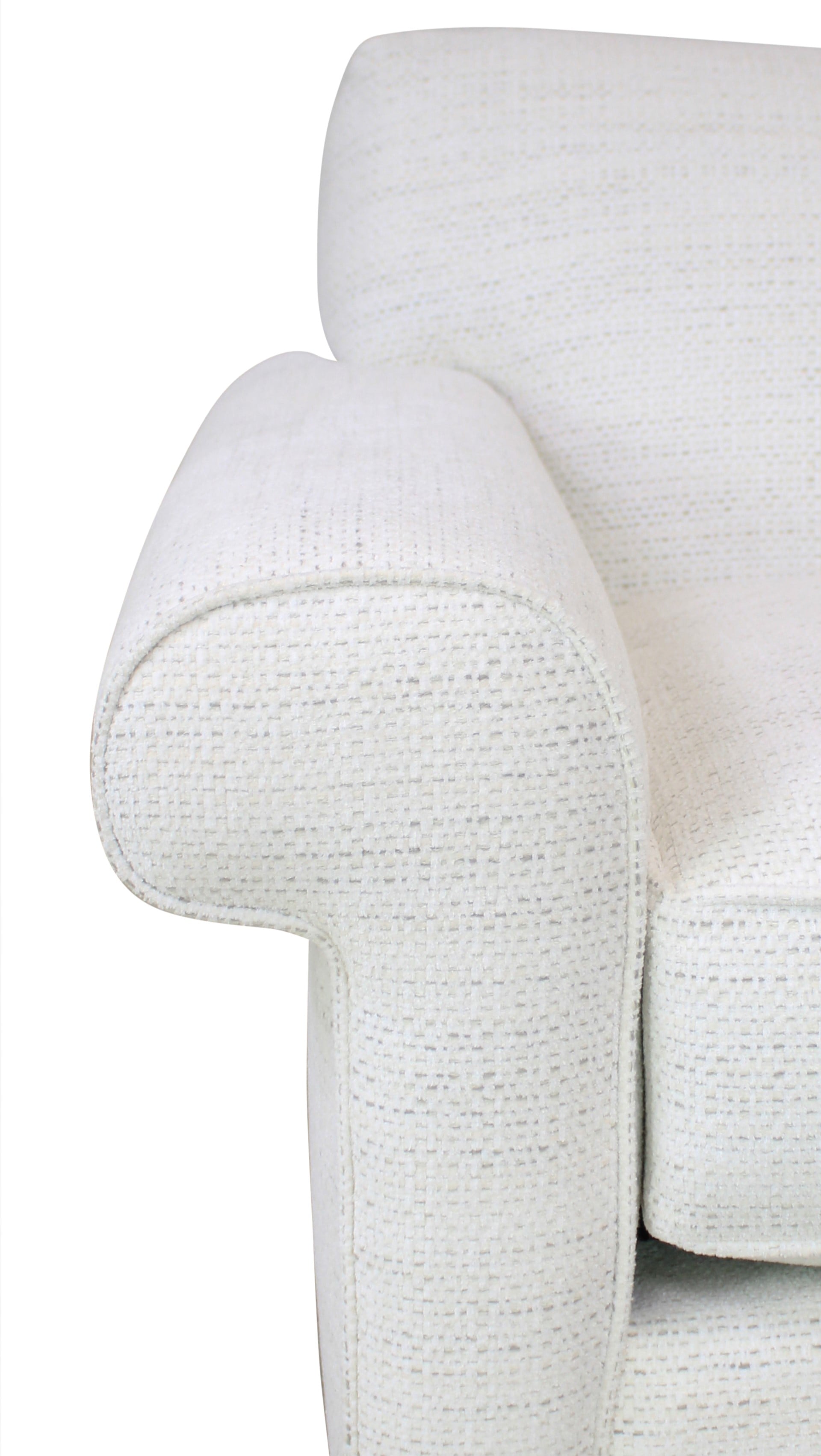 Sofa with Two Throw Pillows