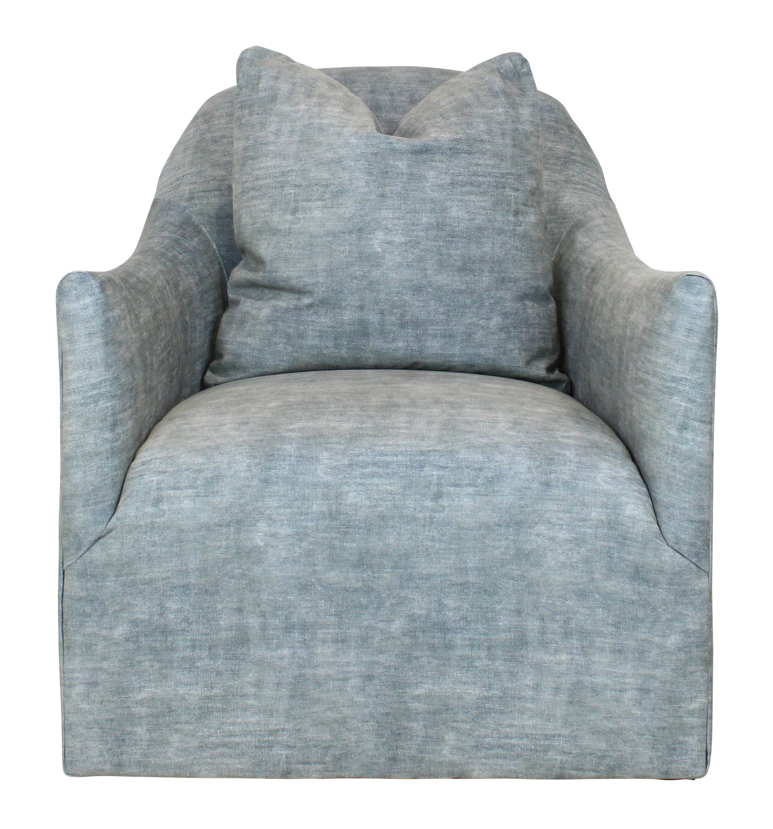Swivel Slipcover Chair
