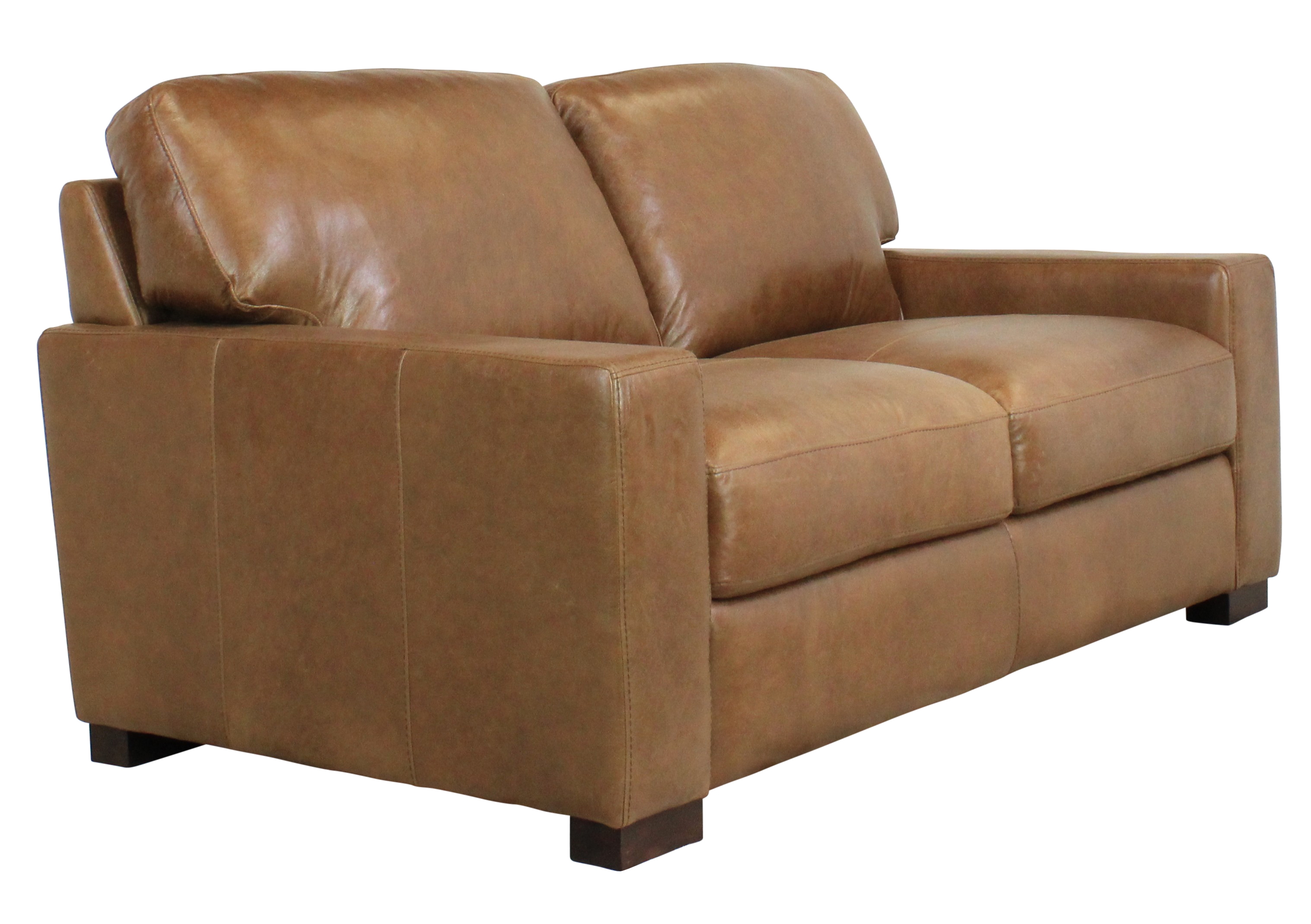 Leather Loveseat