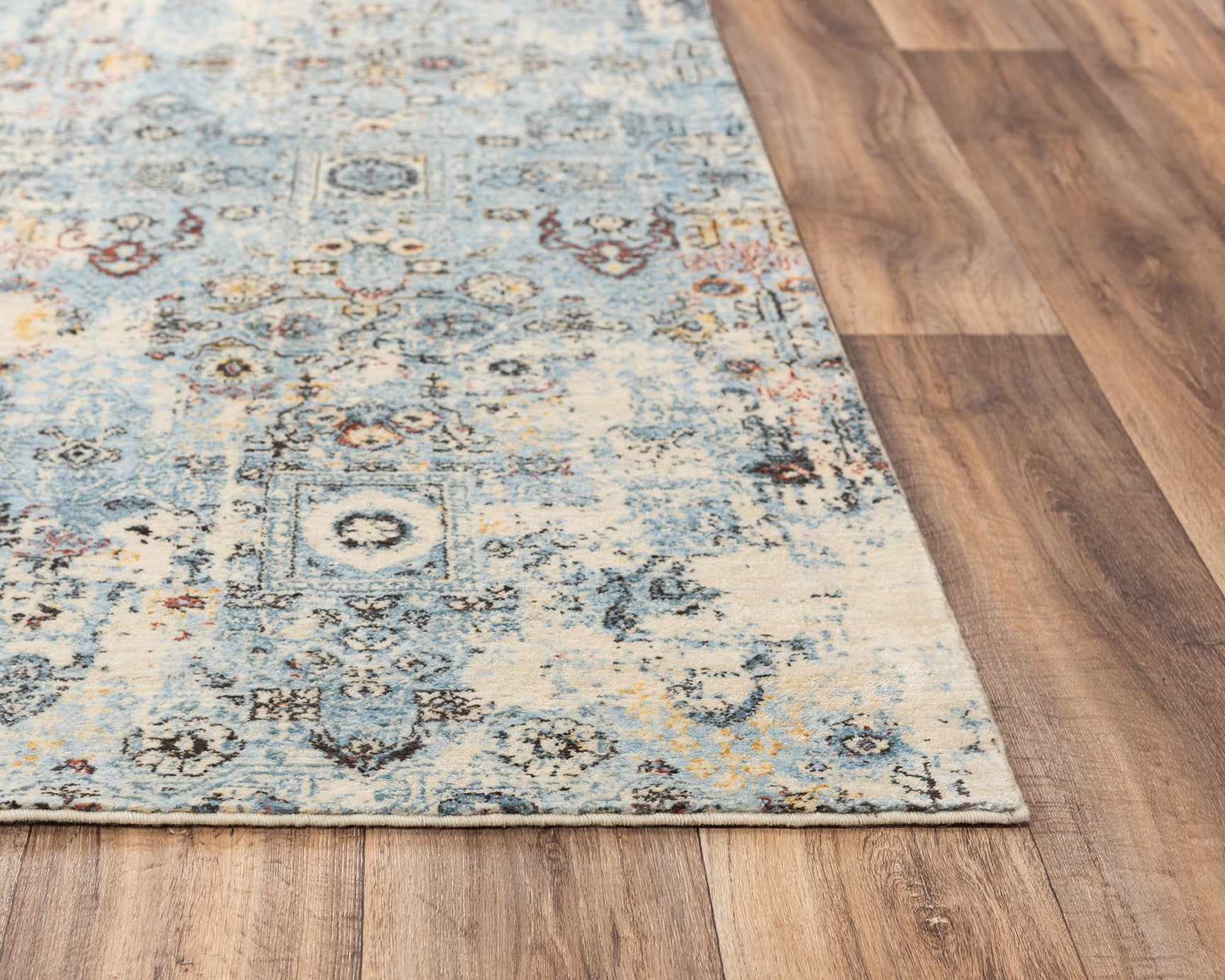 Blue Beige 9 x 12 Rug