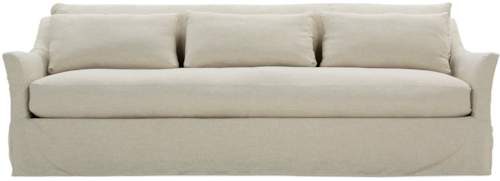 98" Slip Covered Sofa