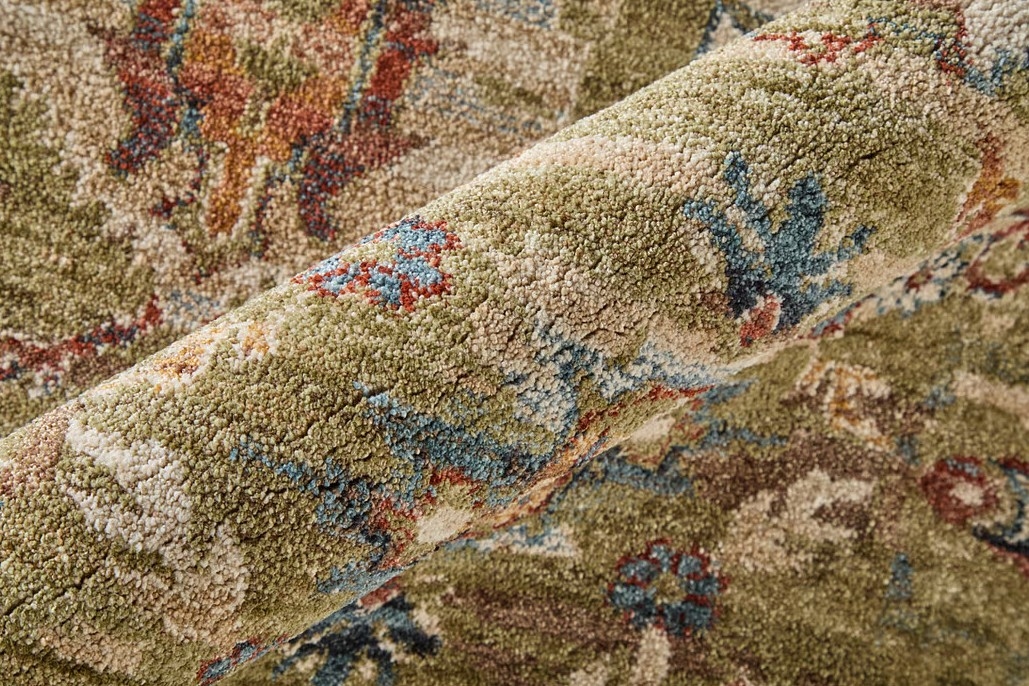 GREEN PEARSON  9X12 RUG