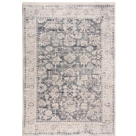 Blue/Ivory 8 x 11 Rug