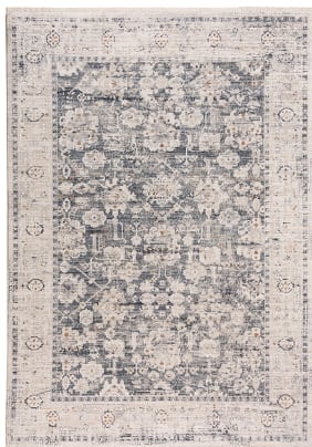 Blue/Ivory 8 x 11 Rug