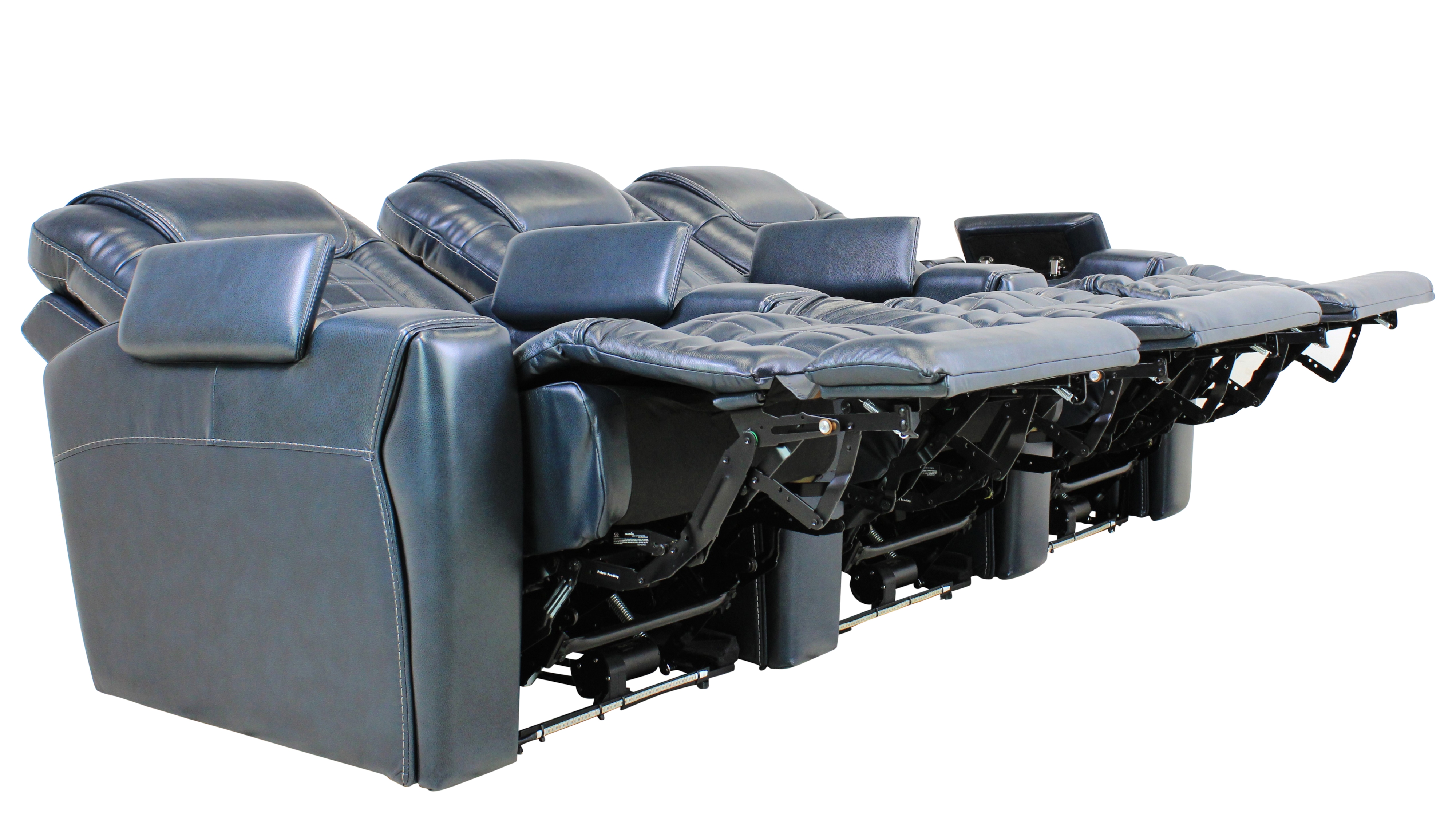 Blue Three-Piece Home Theater