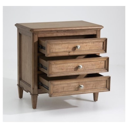 Three Drawer Nightstand