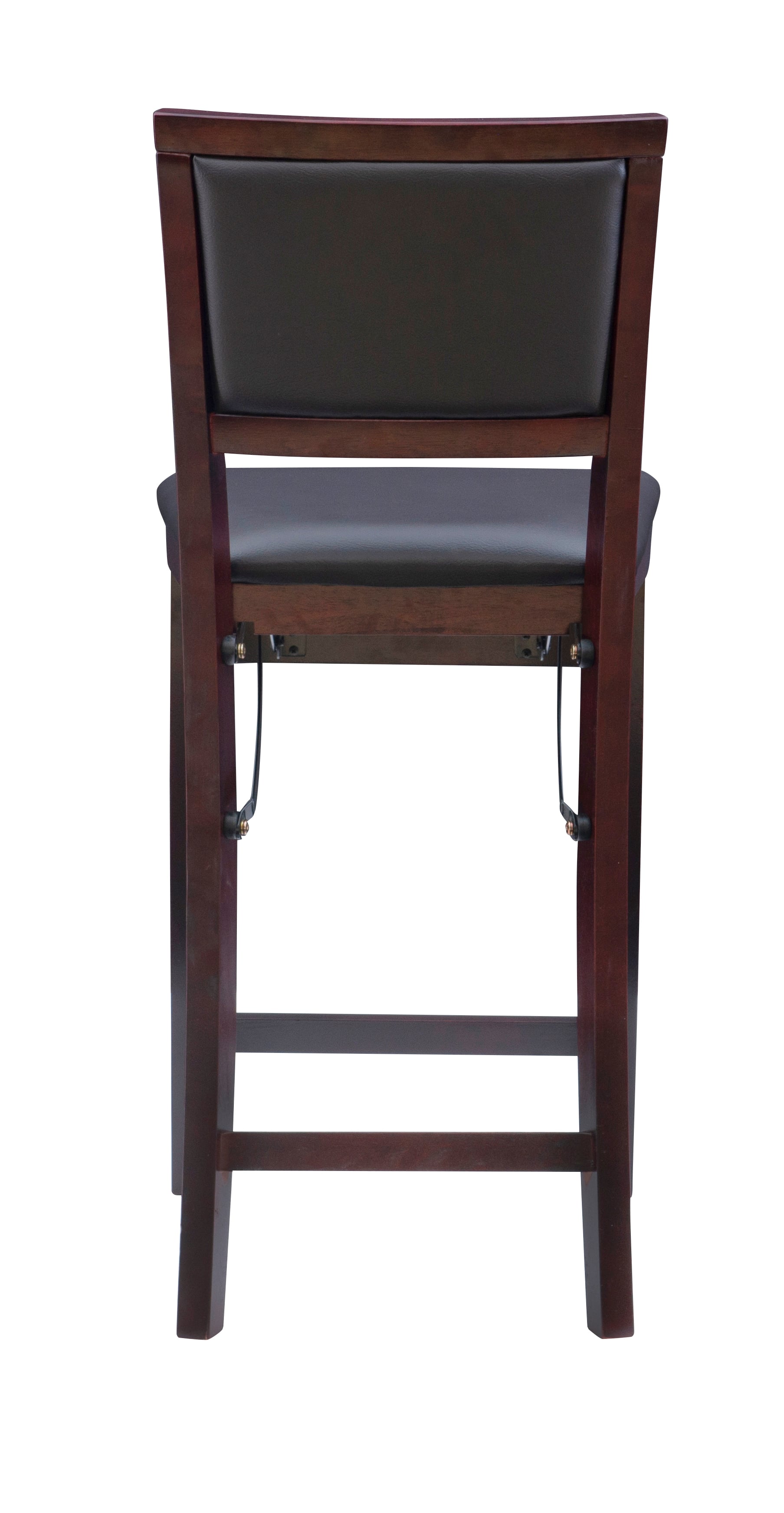 Linon Triena Pad-Back Folding Counter Stool