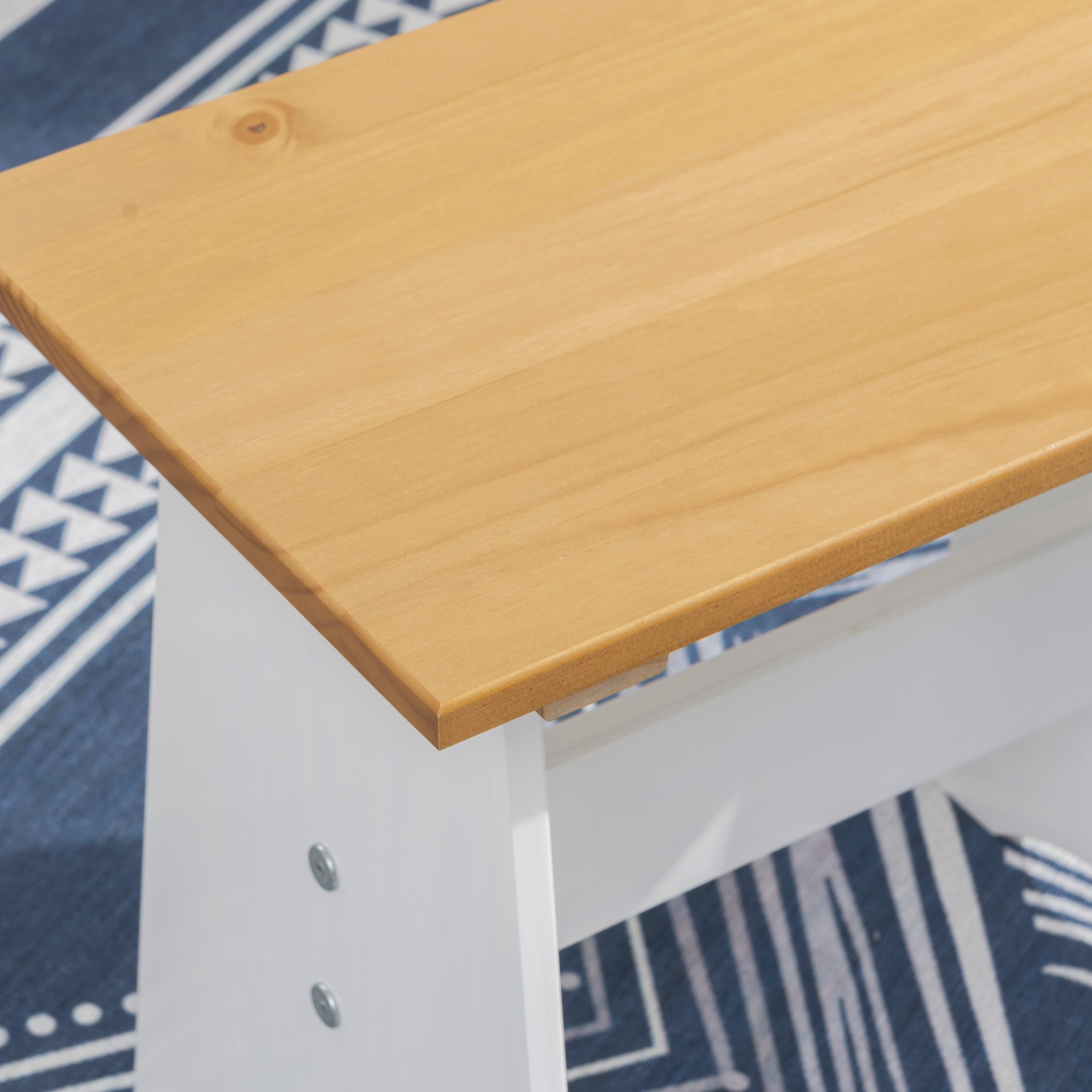 Small Backless Benches (Set of 2)