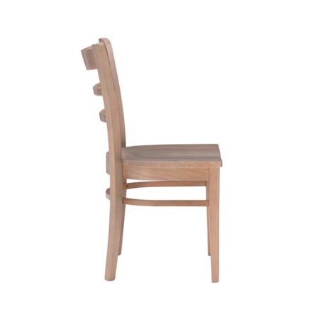 Natural Solid Beechwood Side Chair