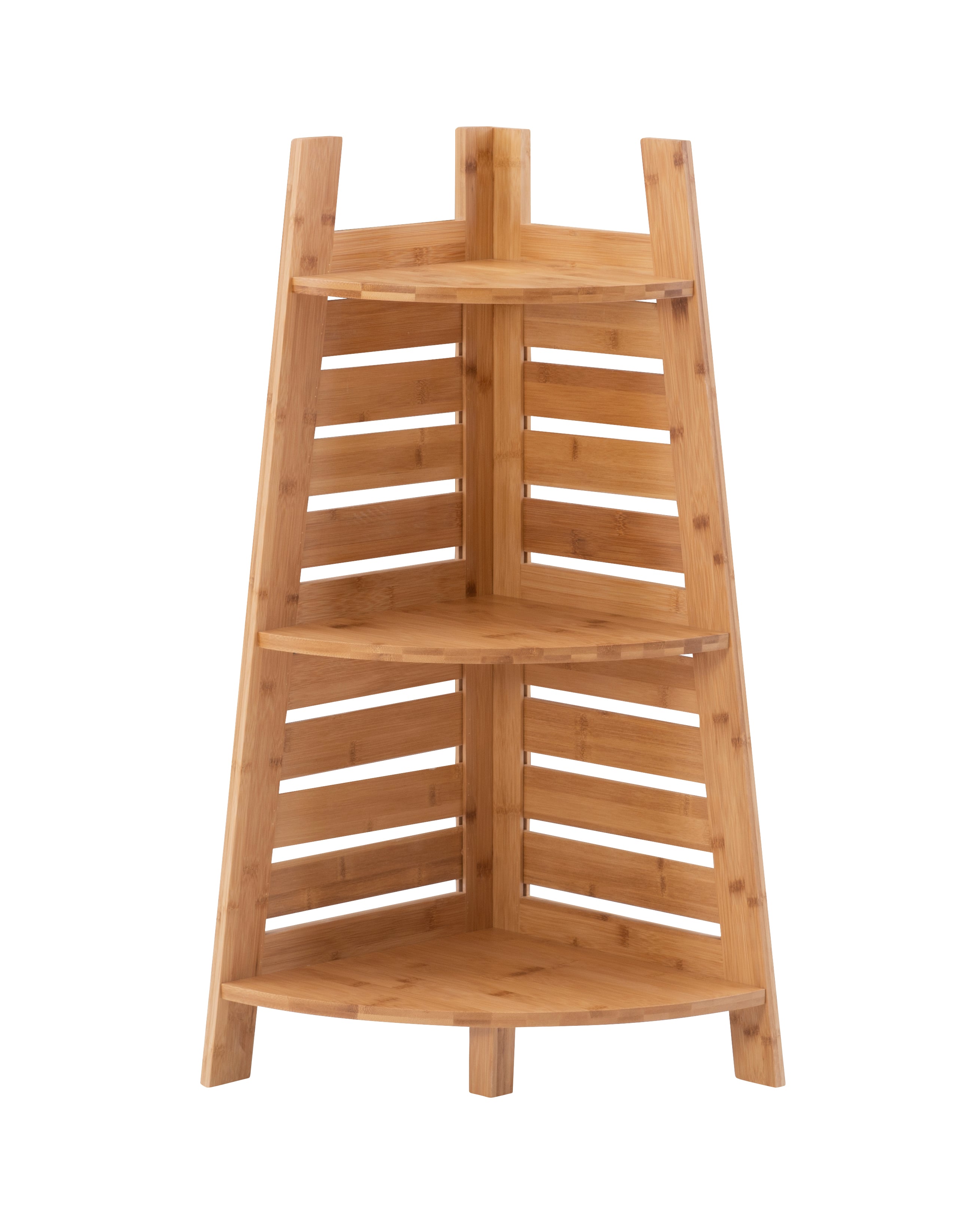 Bracken Bamboo Corner Shelf