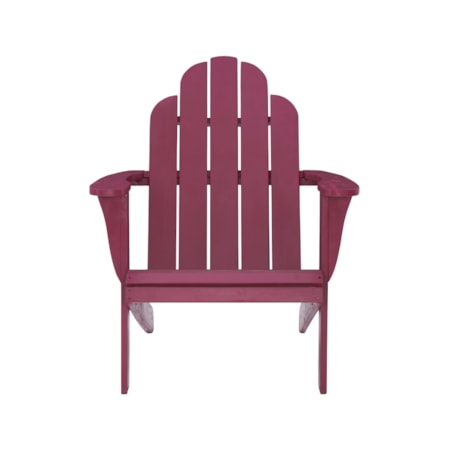 Adirondack Chair Red