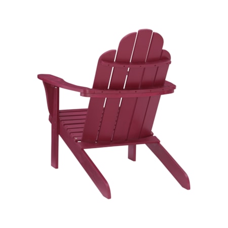 Adirondack Chair Red