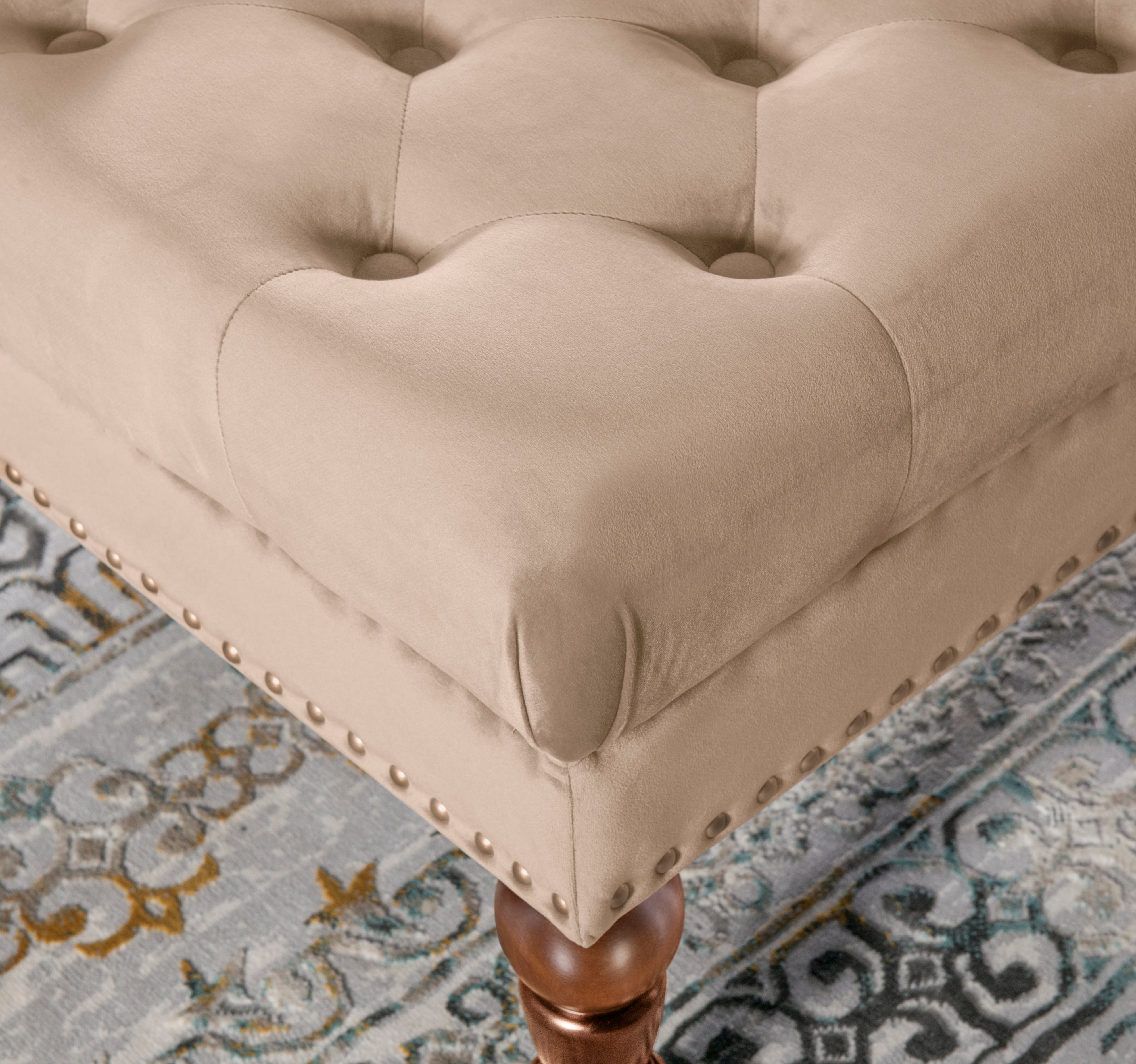 Isabelle Square Tufted Otoman