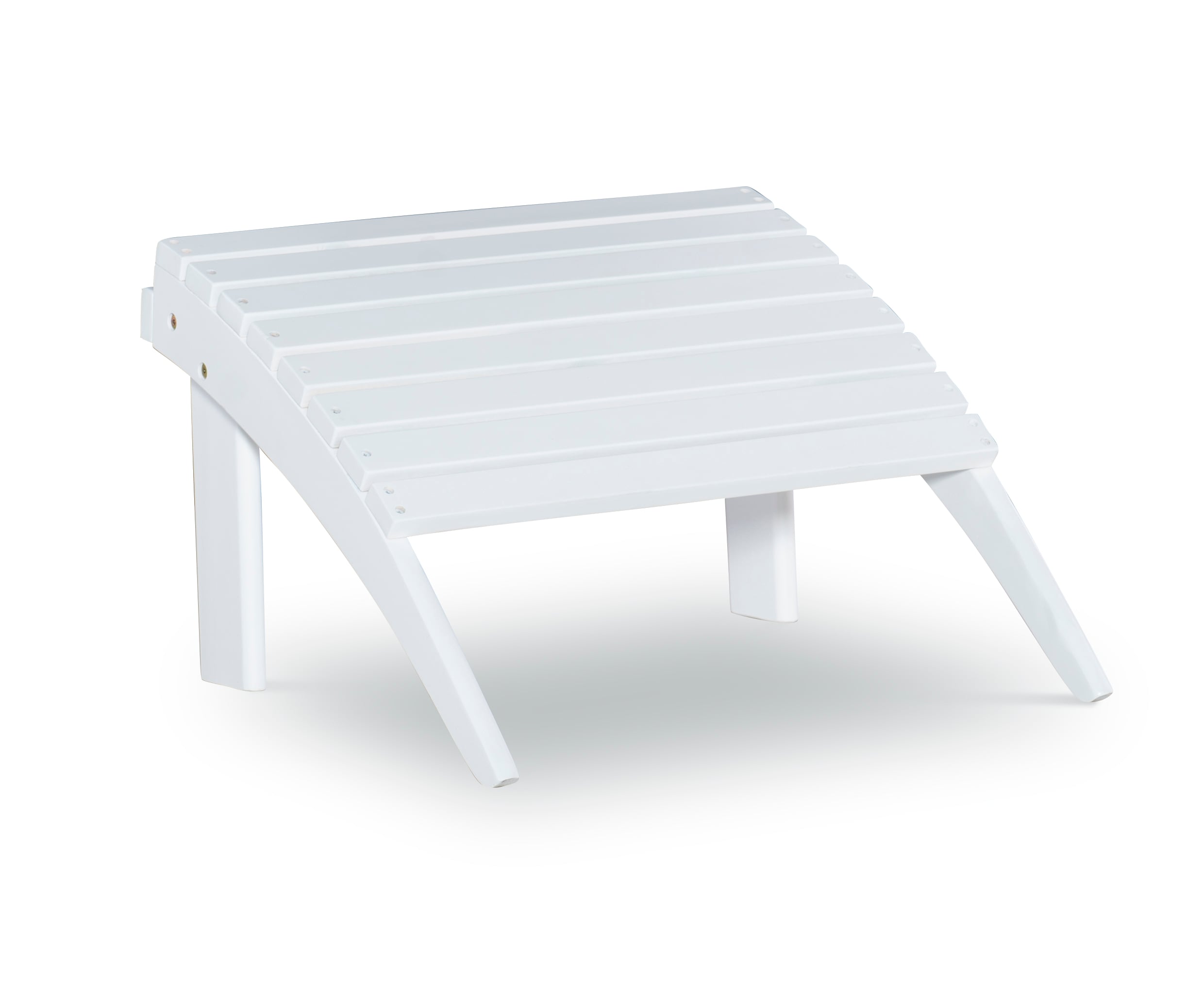 Adirondack Ottoman White