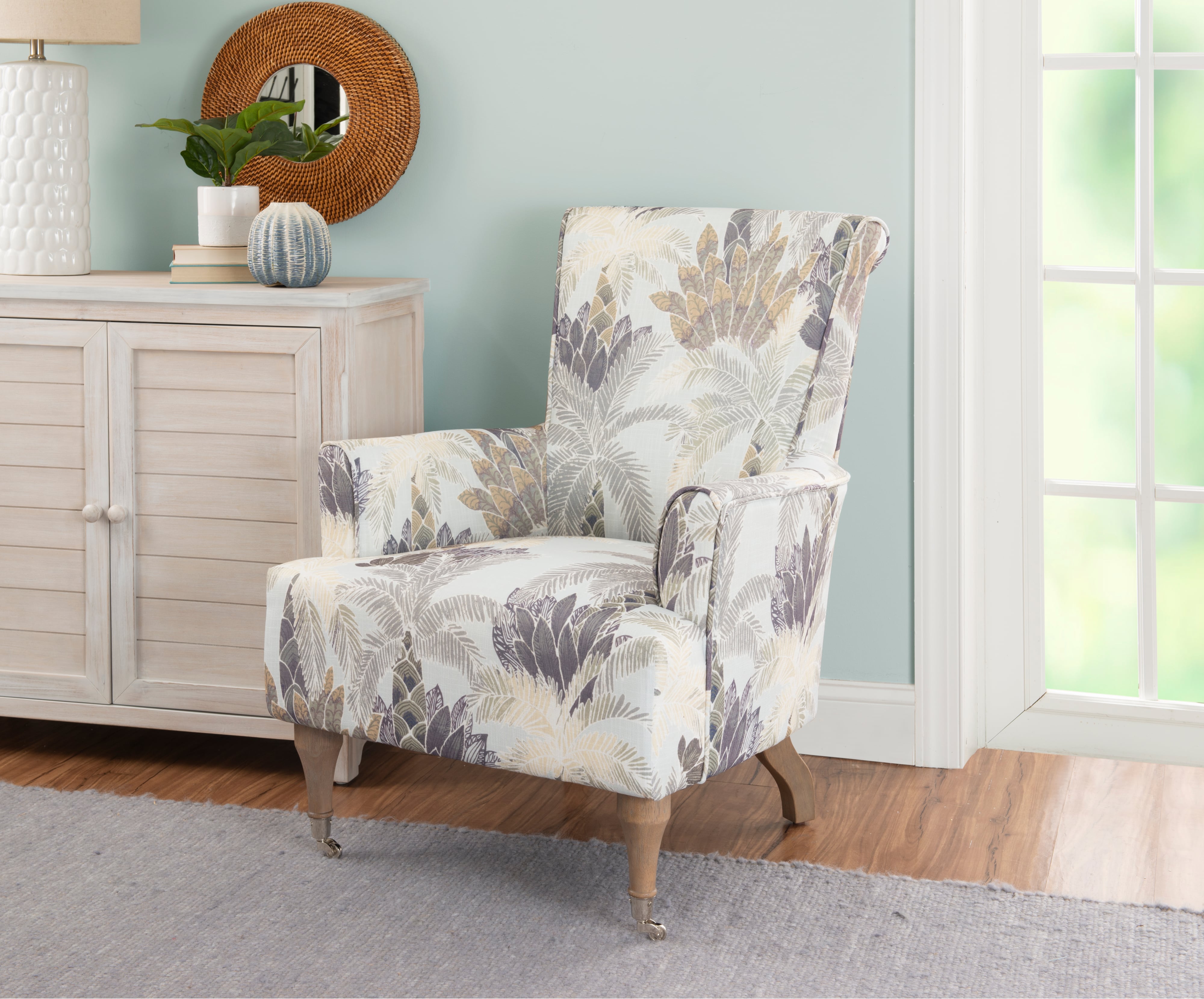 Floral Arm Chair