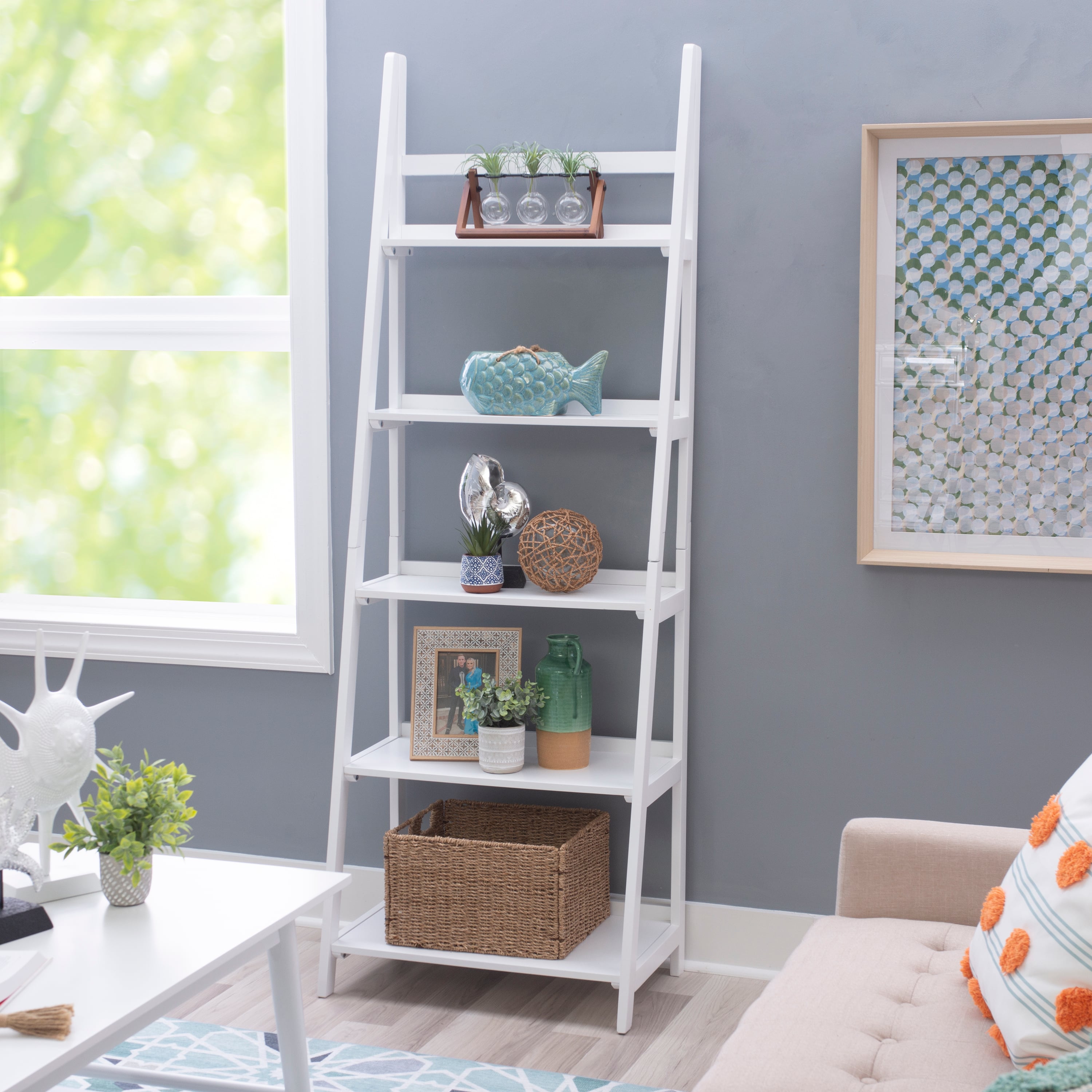 Cosgrove White Bookcase