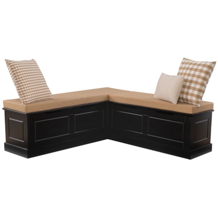 Backless Nook with Cushions