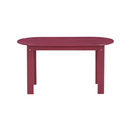 Adirondack Coffee Table Red