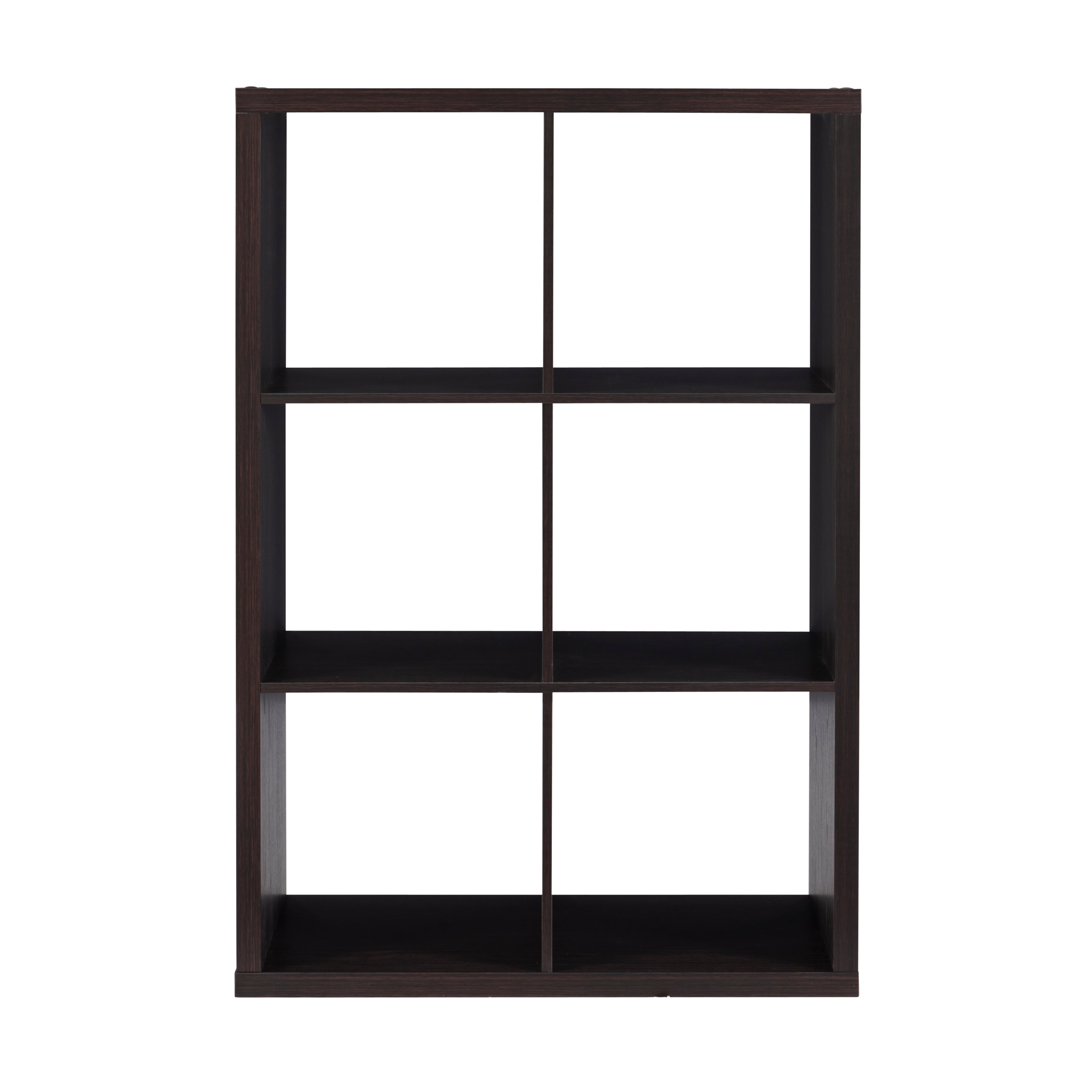 Espresso Storage Cabinet with Shelving