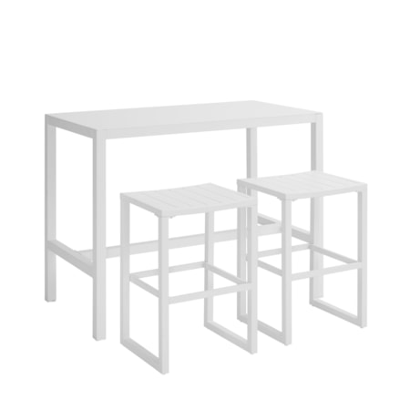 3-Piece Alora Aluminum Tavern Set