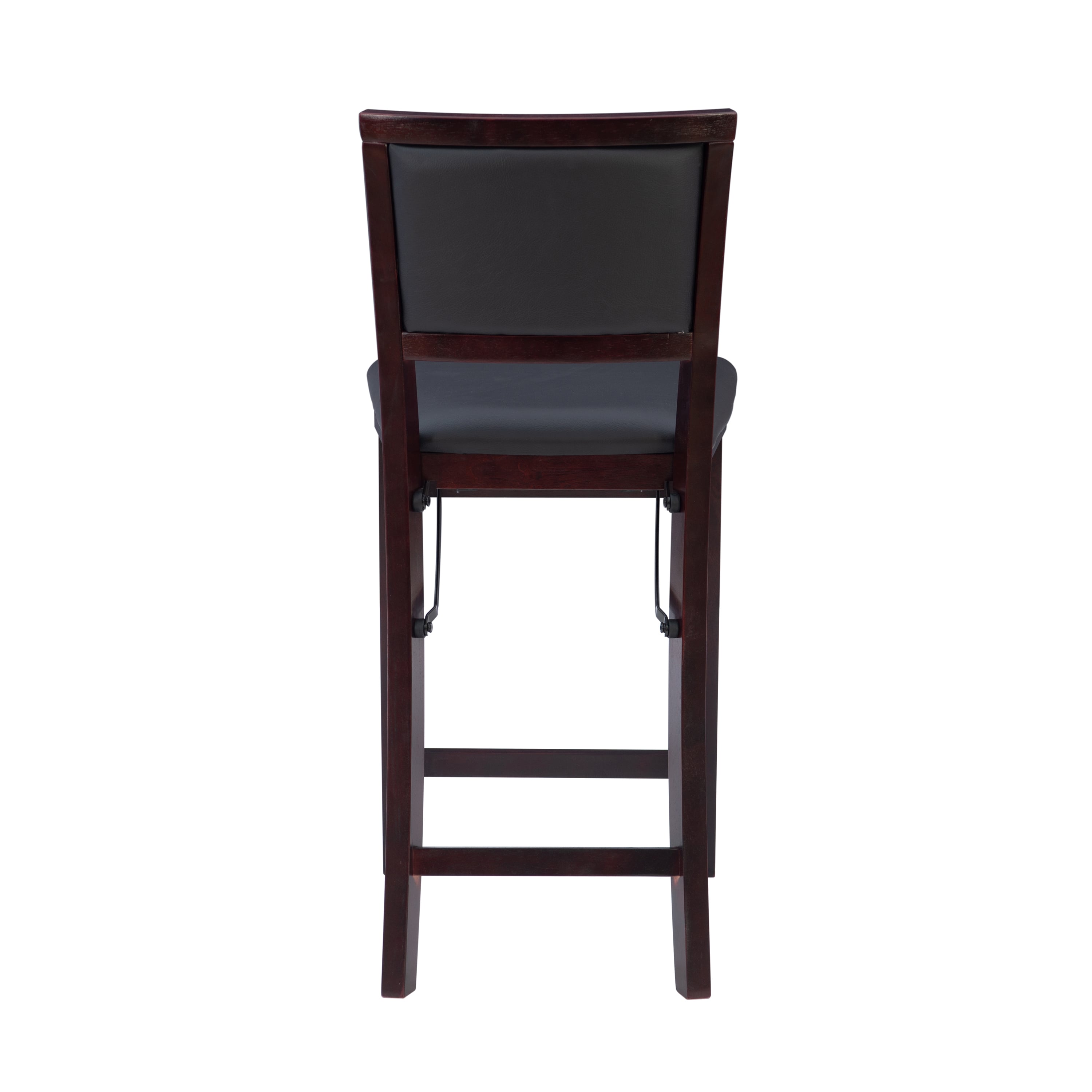 Linon Triena Pad-Back Folding Counter Stool