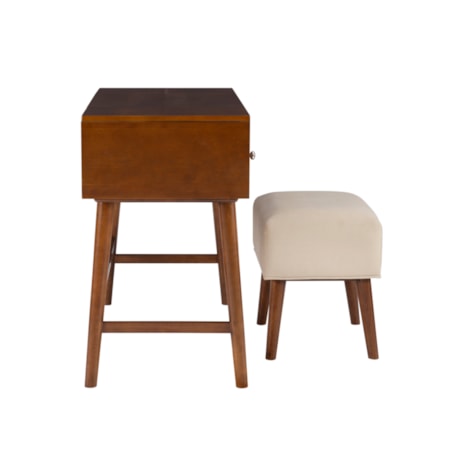 Vanity with Stool