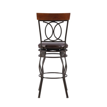 30&quot; O &amp; X Back Bar Stool