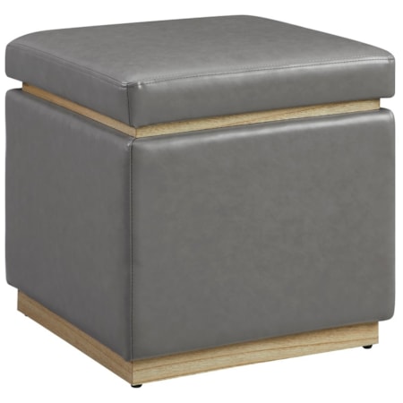 Square Storage Ottoman