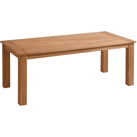 Cannon Teak Dining Table W 80In Length