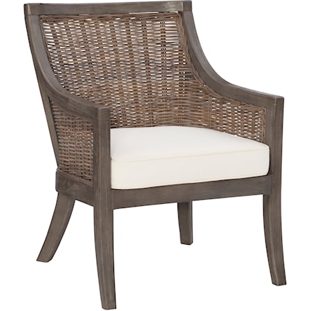 Mindy Wood Accent Chair 