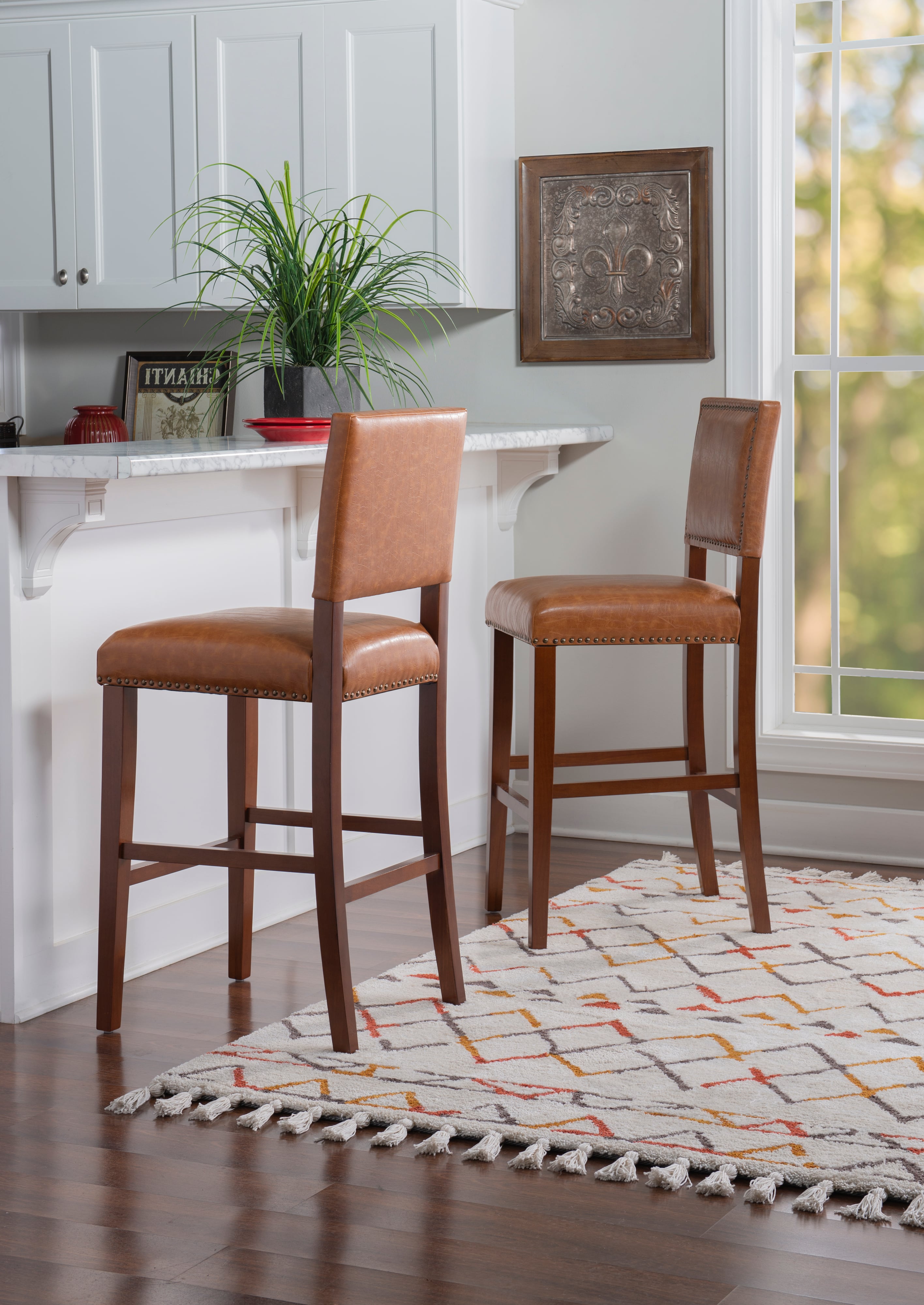 Brook Bar Stool30 Caramel