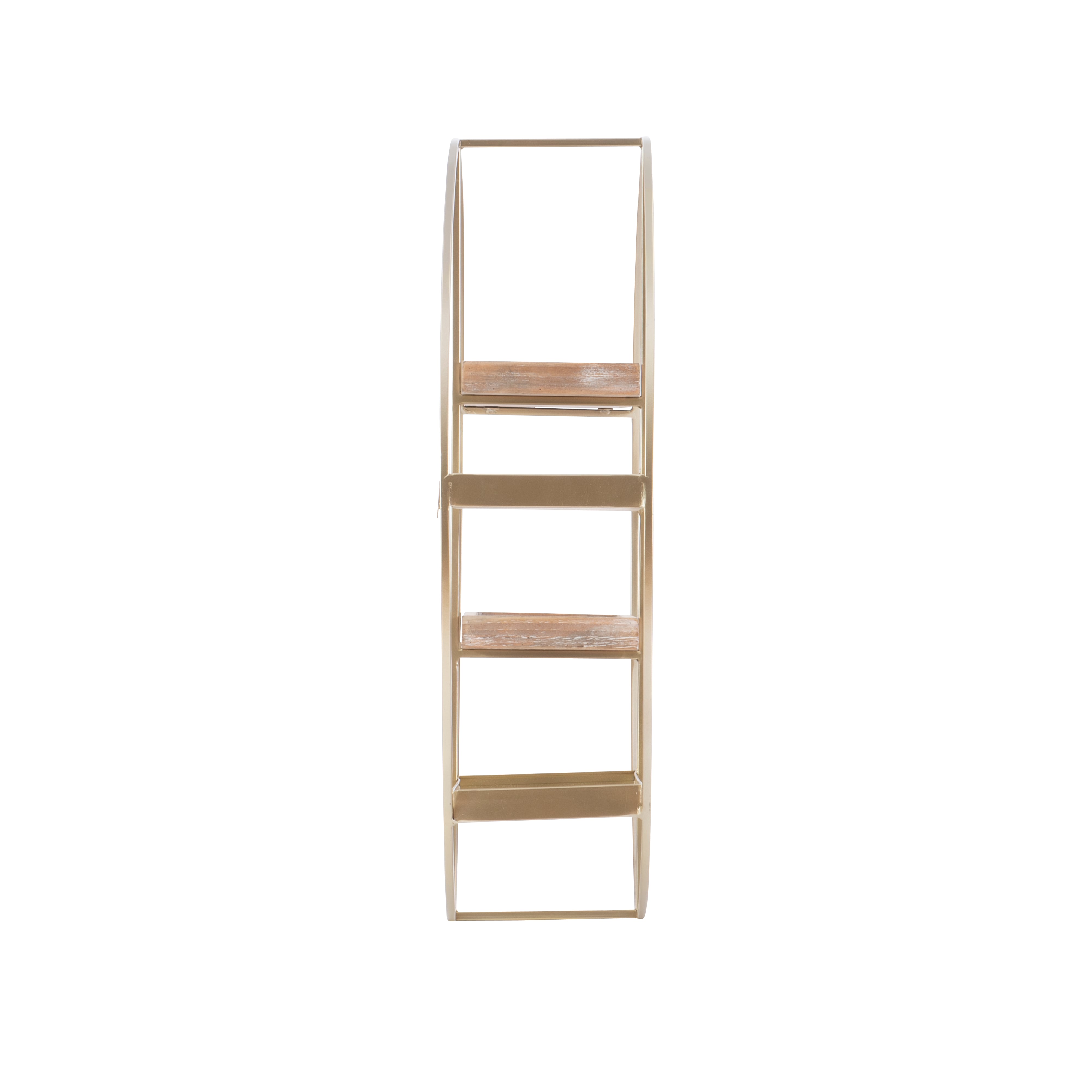Linon Lindell 4-Shelf Wall Storage