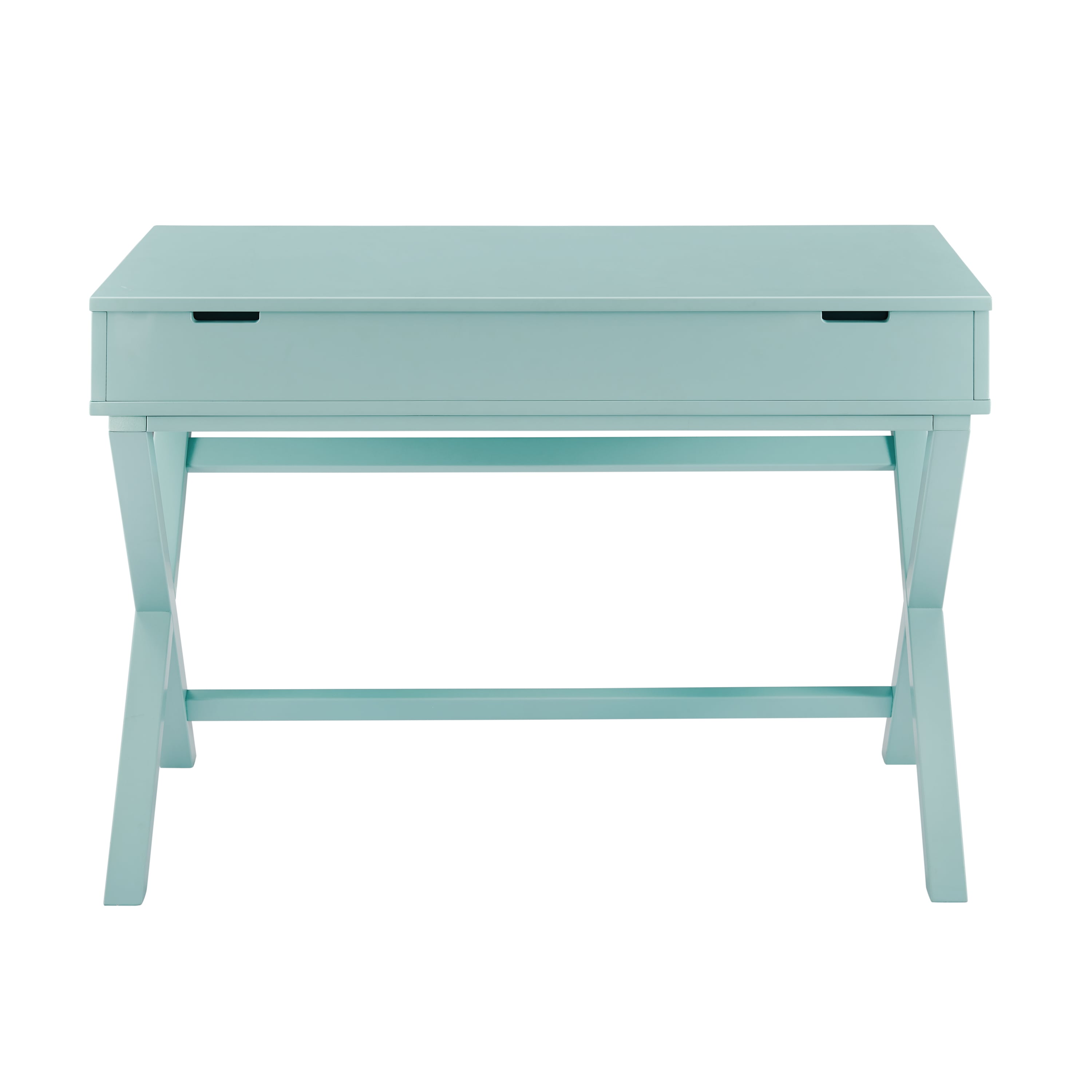  Turquoise Lift-Top Writing Desk