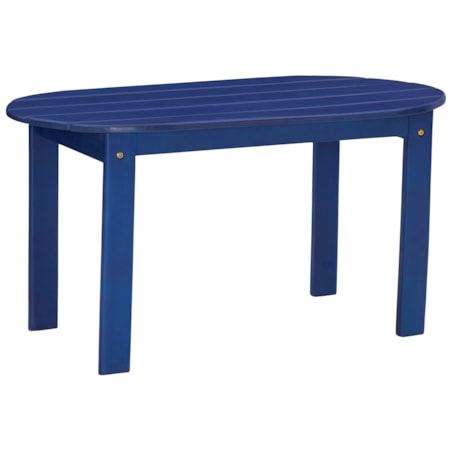 Adirondack Coffee Table Blue