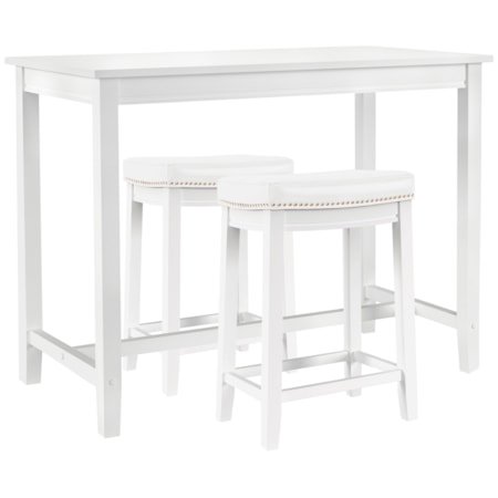 3-Piece Counter Height Pub Set