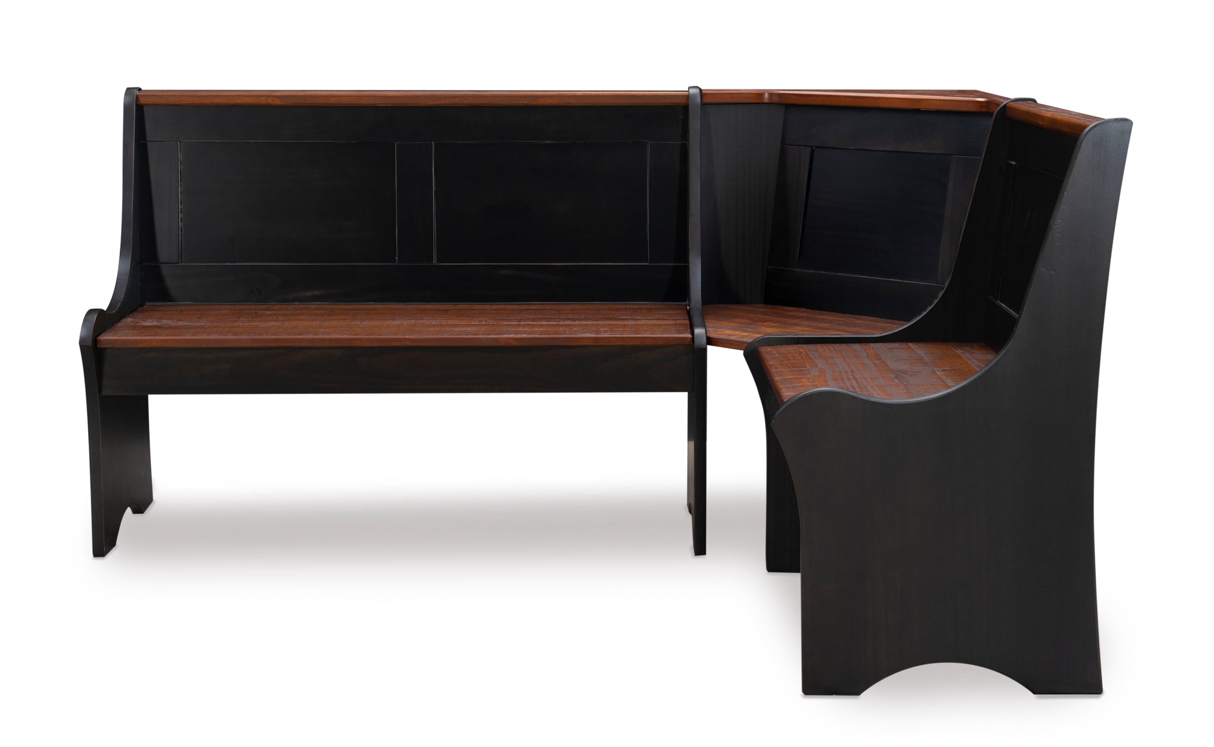 Coastal Nook Black/Walnut