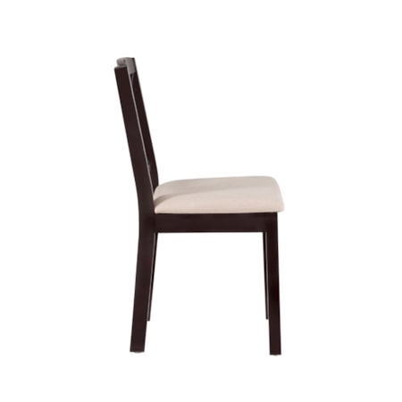 Black X-Back Dining Chair