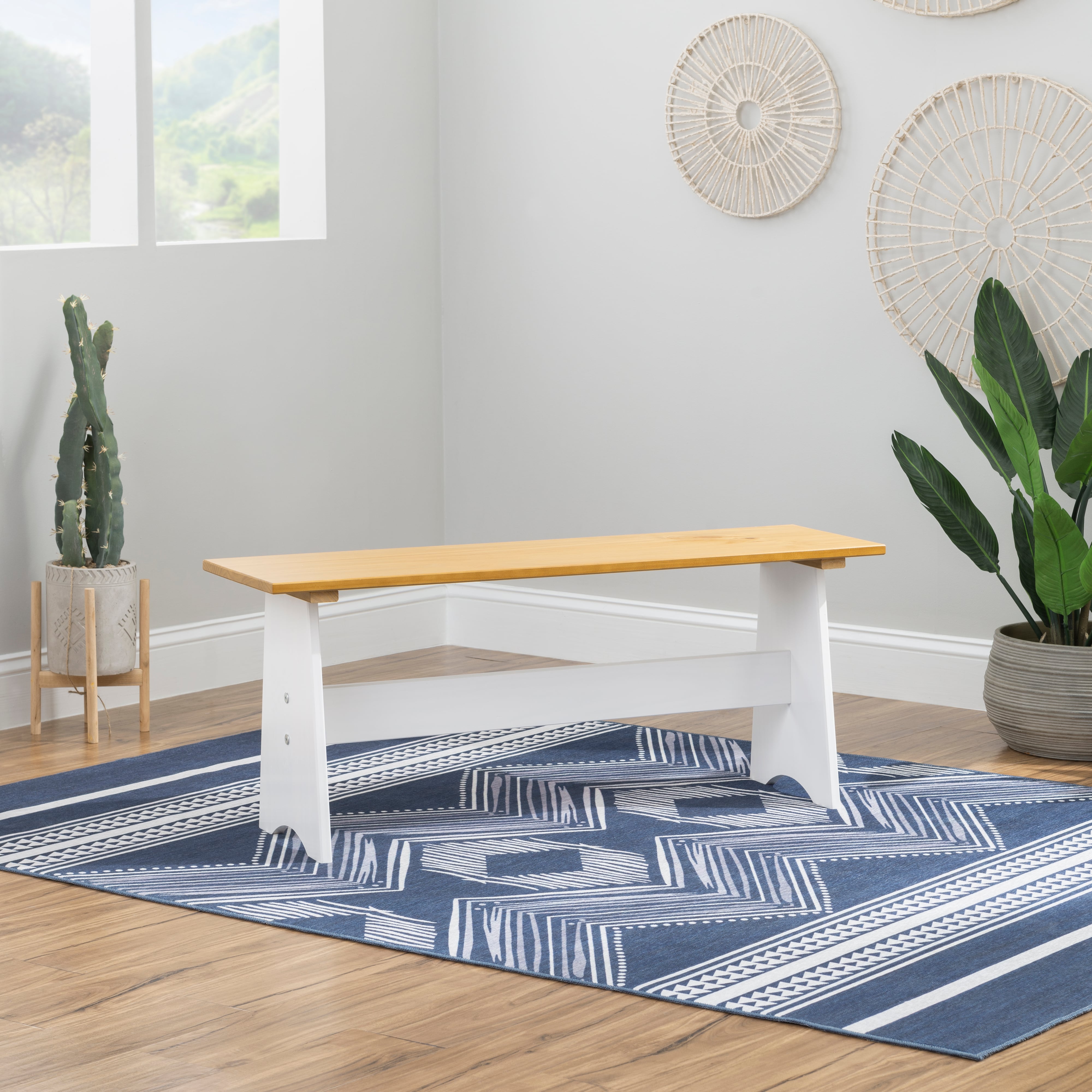 Large Backless Bench