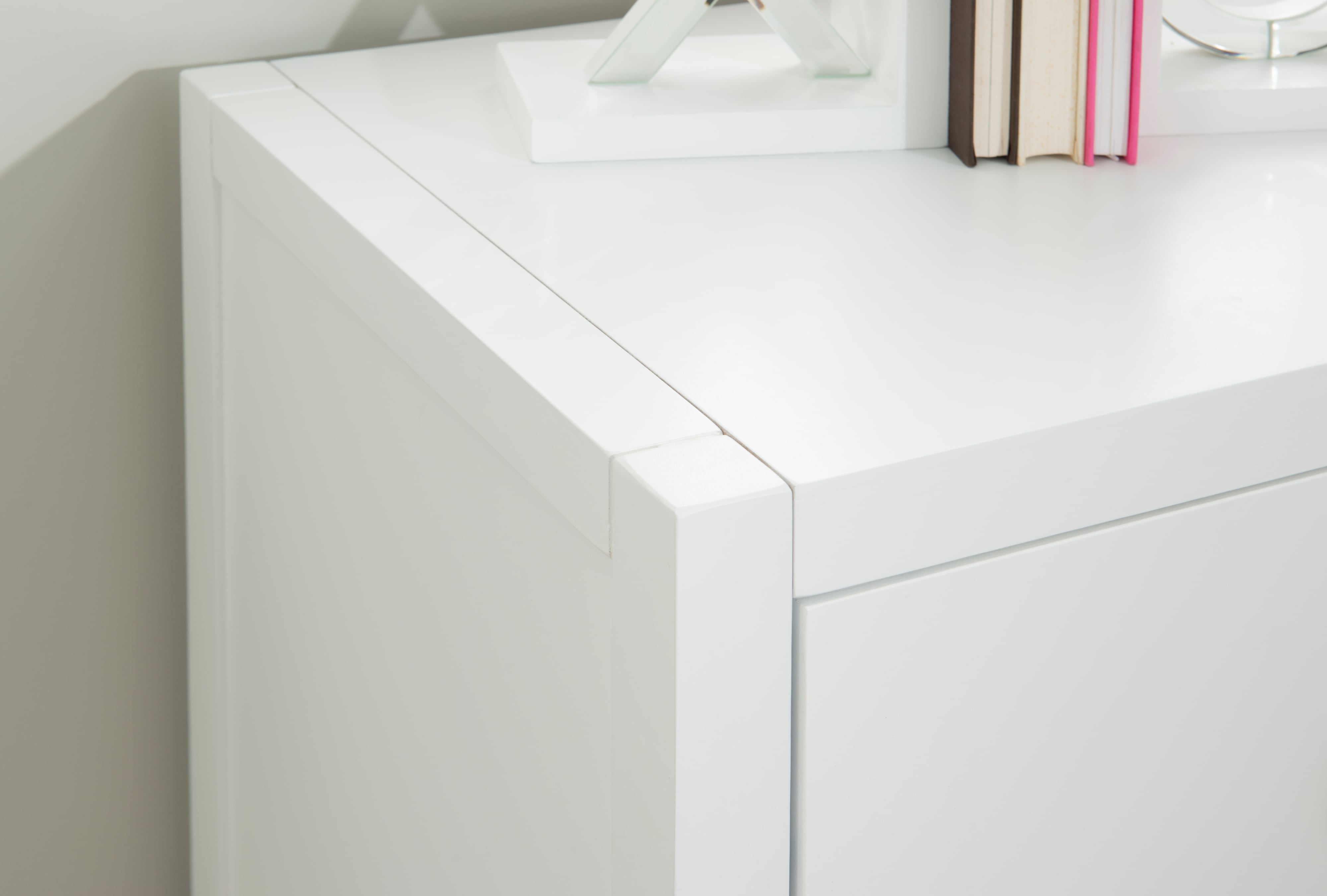 White 2-Drawer Filing Cabinet