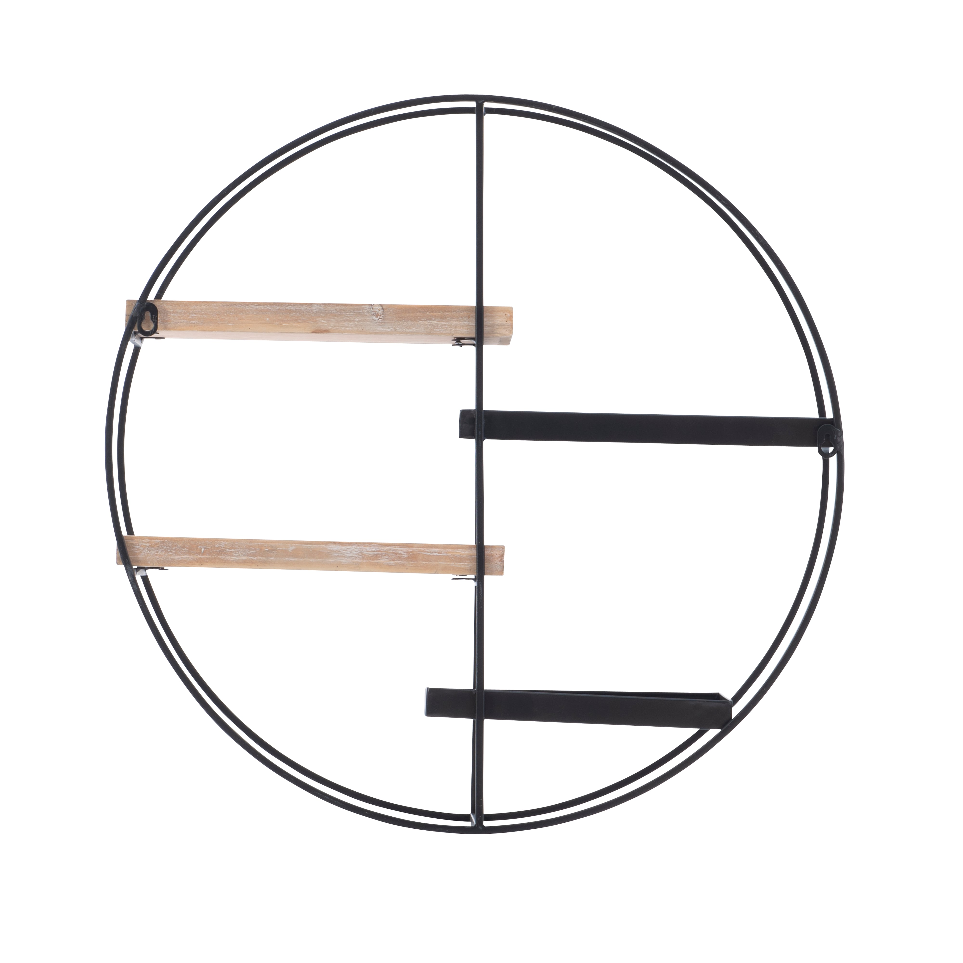 Linon Lindell 4-Shelf Wall Storage