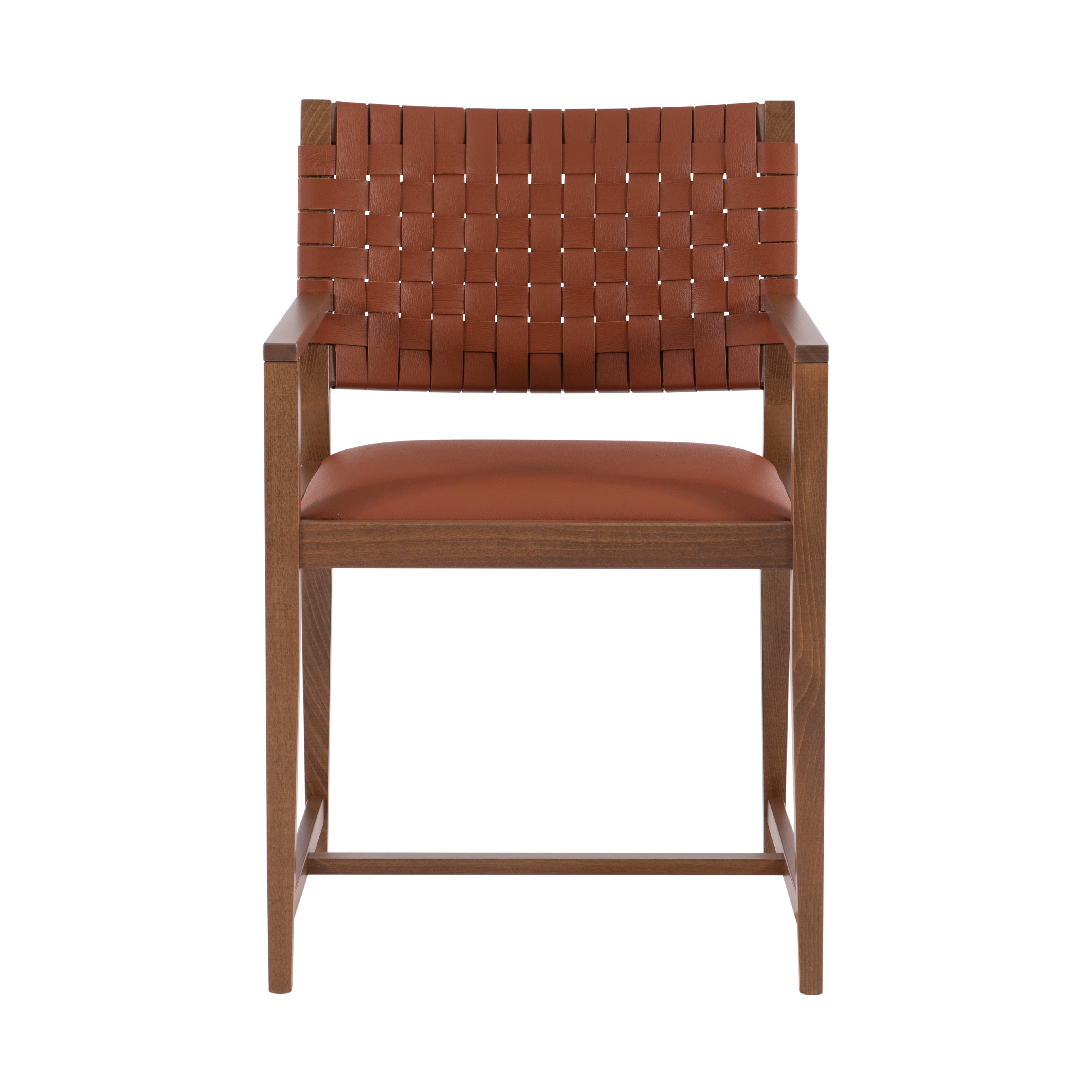 Linon Charing Upholstered Arm Chair