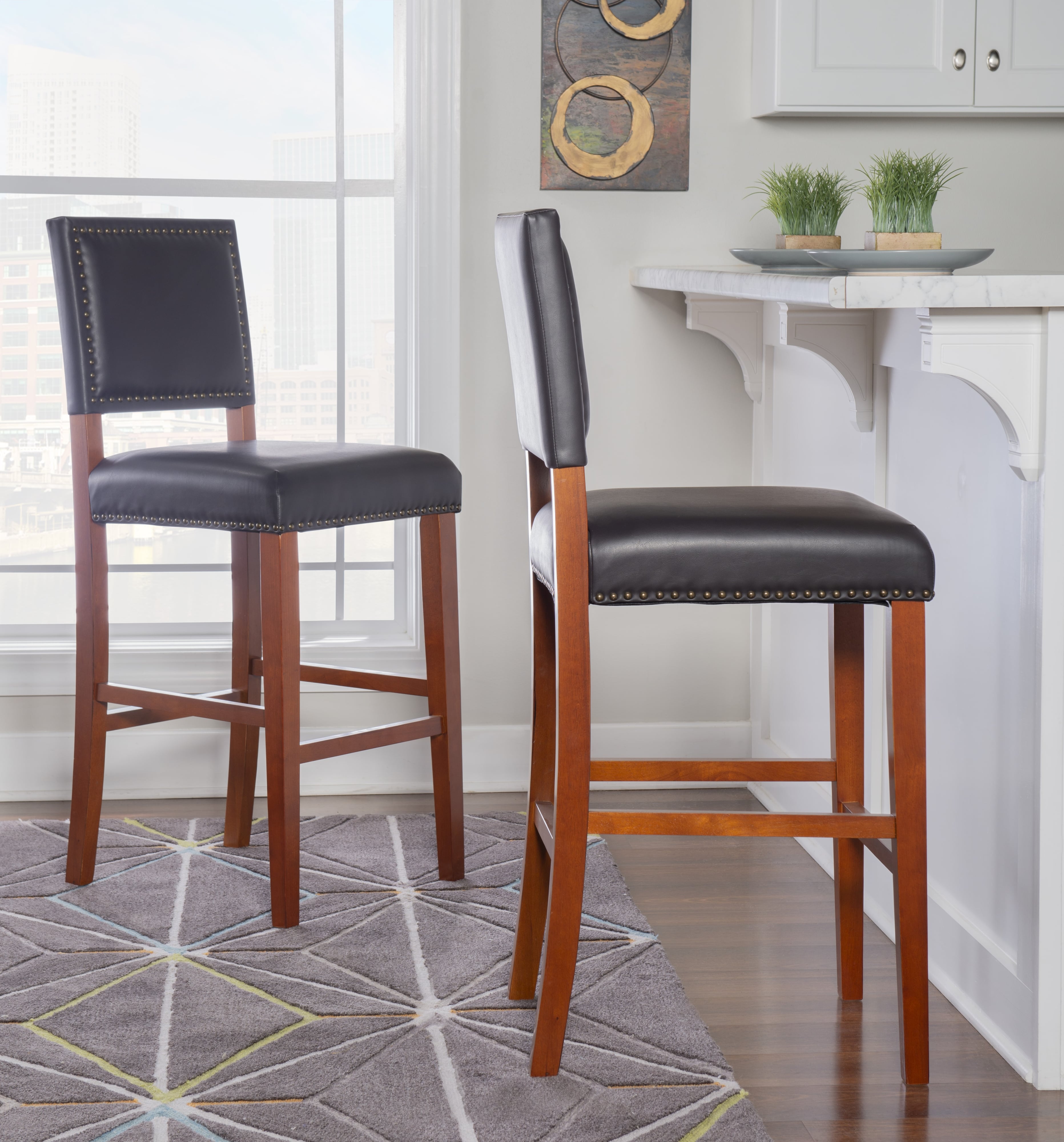 Brook Bar Stool Black