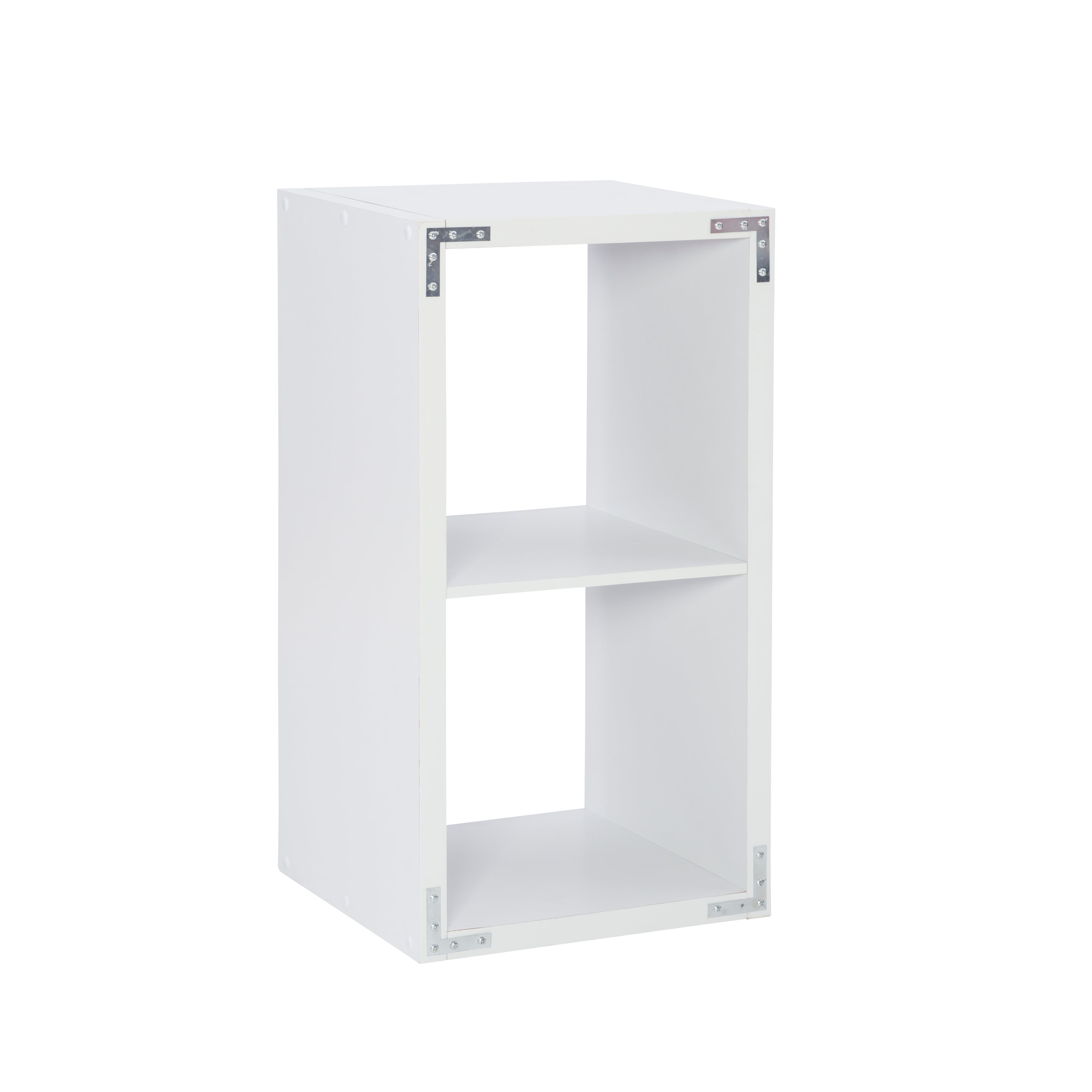 White Storage Cabinet with Shelving