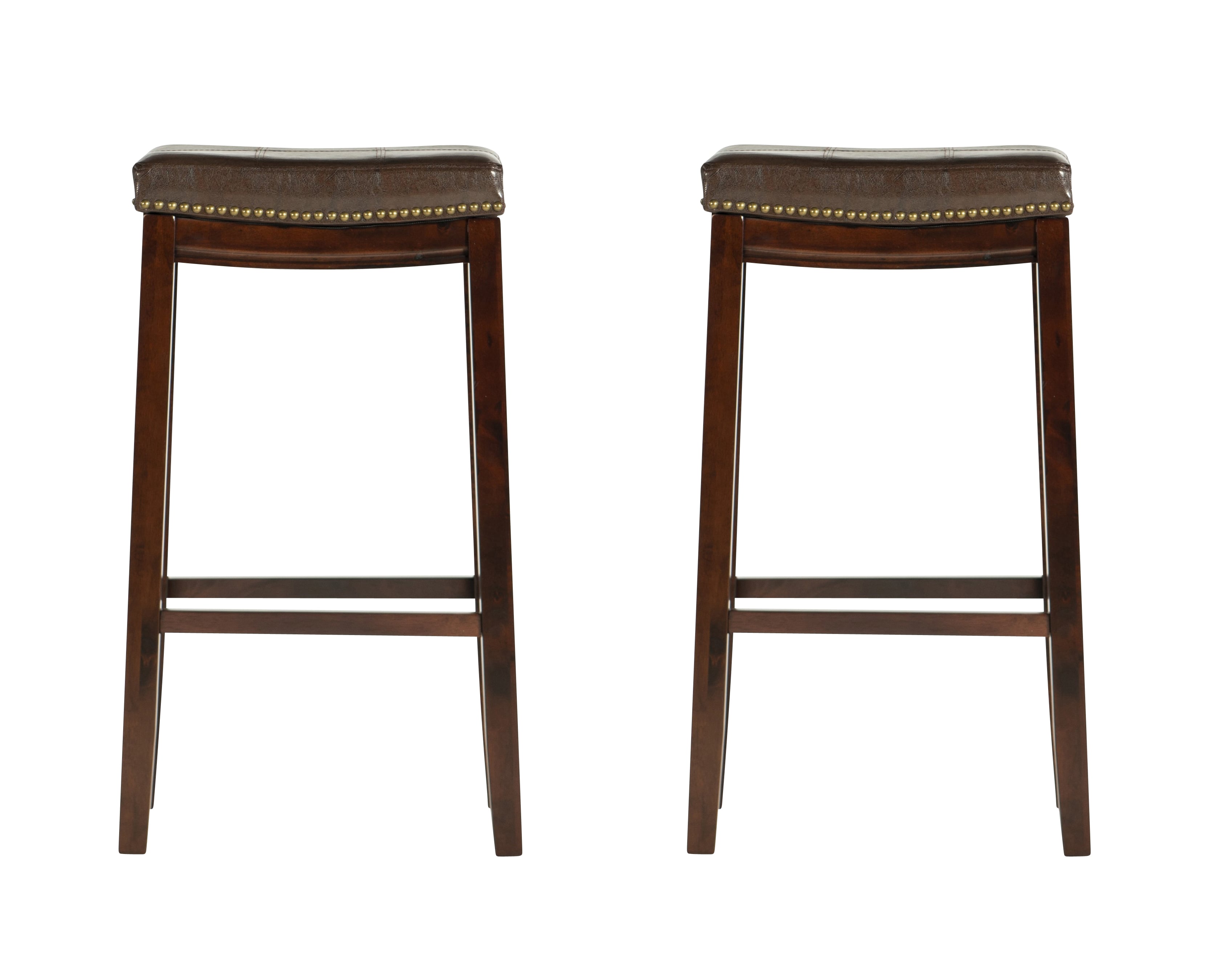 Linon Claridge Upholstered Bar Stool