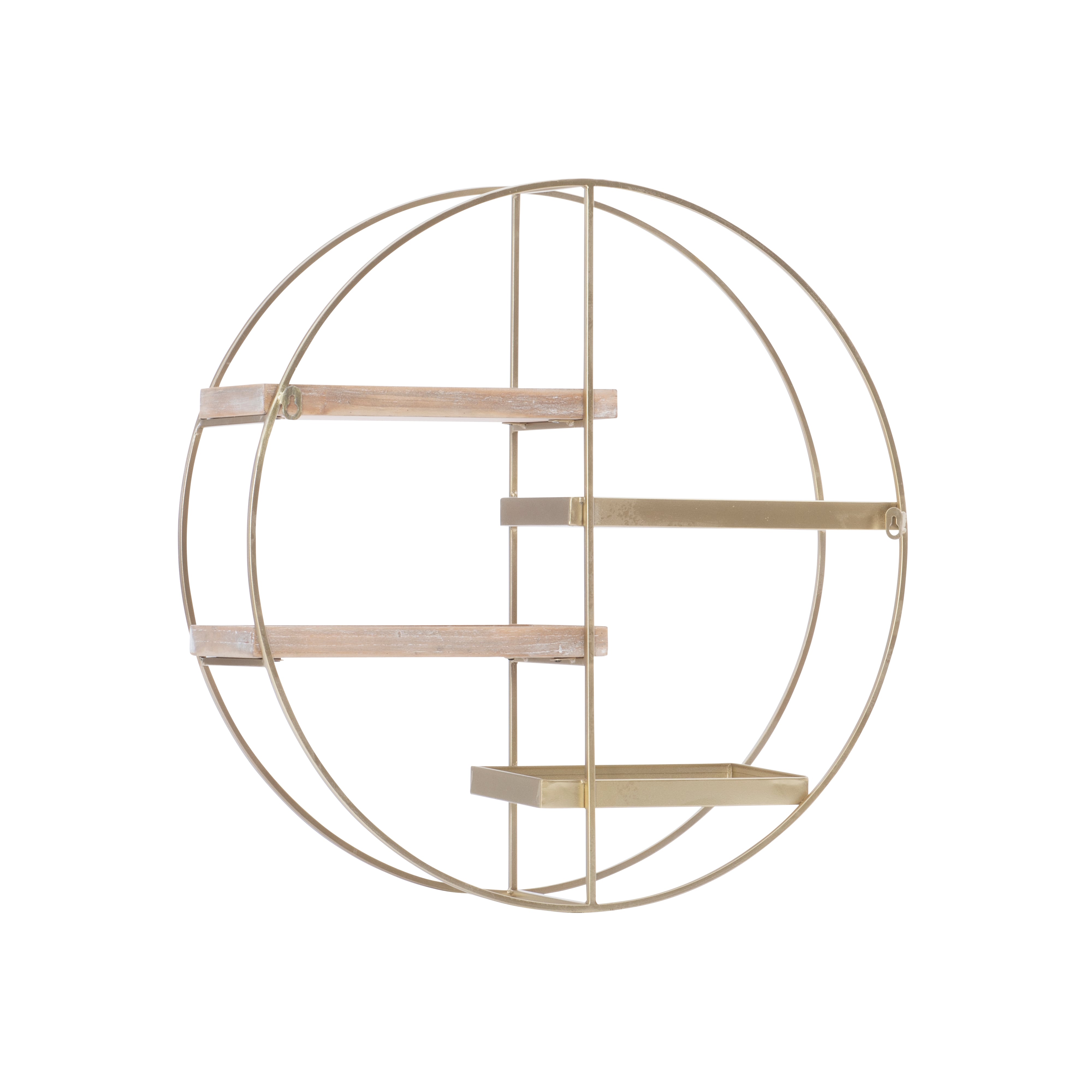 Linon Lindell 4-Shelf Wall Storage