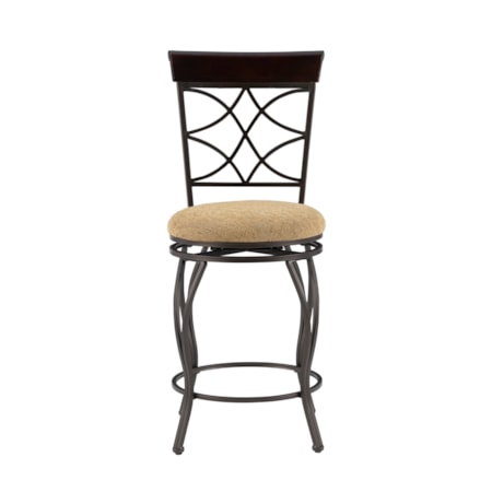 24&quot; Curves Counter Stool