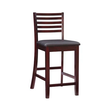 Triena 24&quot; Ladder Counter Stool