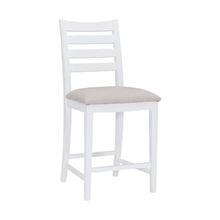 Felicia Counter Stool White