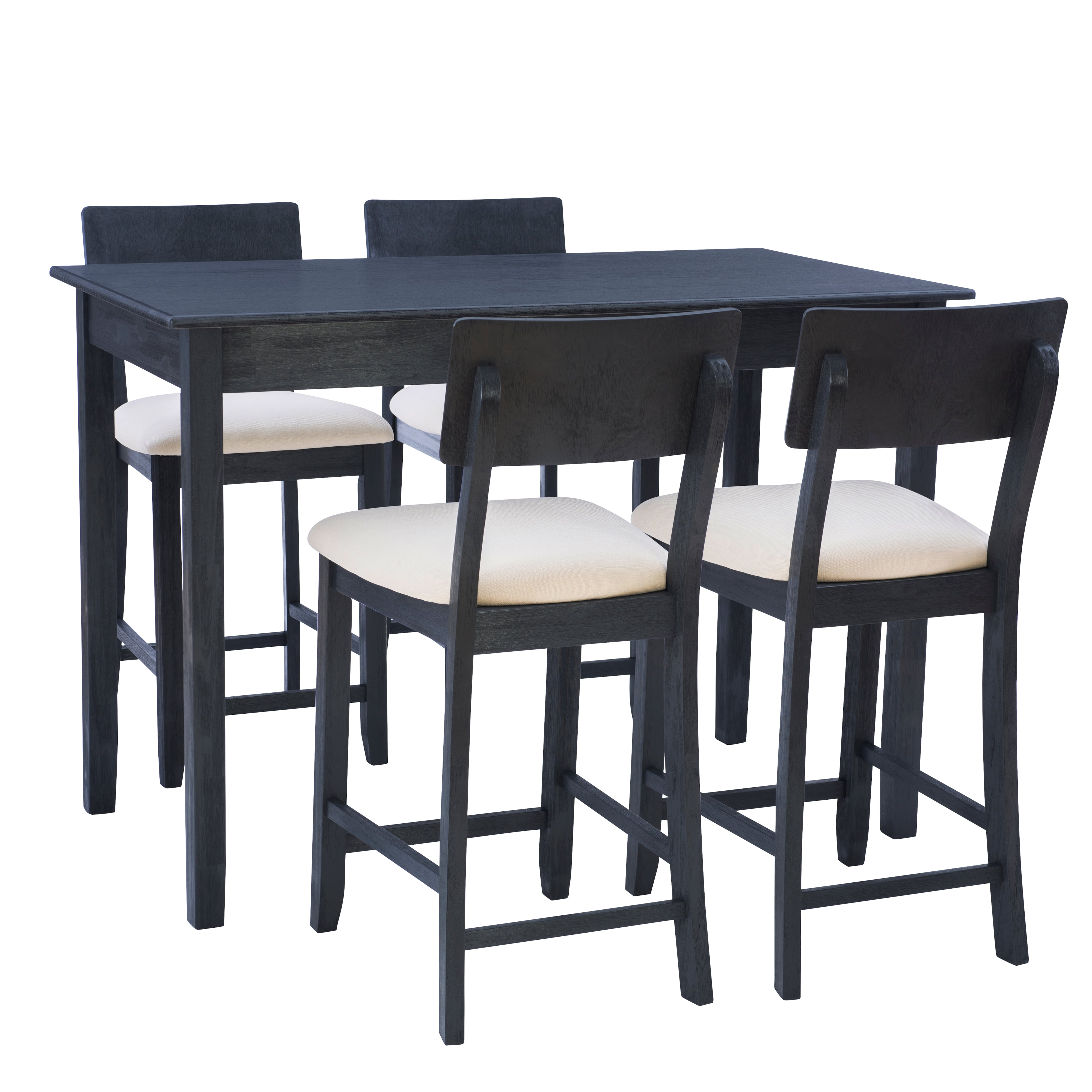 5-Piece Tavern Counter Height Dining Set